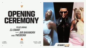 Aya Nakamura, DJ Snake, dan Theodora Meriahkan Pembukaan EWC 2026 Paris dengan Pertunjukan Spesial