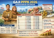 Besaran Gaji P3K 2026 Pangkat Golongan dan Rinciannya: Informasi Terbaru untuk Calon Pegawai Pemerintah