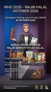 BPJPH Gelar Sosialisasi Wajib Halal Oktober dan Kewajiban Sertifikasi Halal Nasional