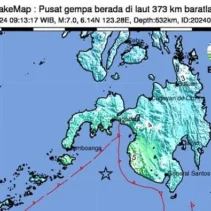 Gempa M 5,5 Guncang Kepulauan Sangihe, Warga Diminta Waspada