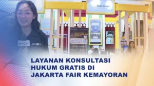 Gratis di Jakarta Fair 2026, Pengunjung Bisa Konsultasi Hukum dengan Para Pengacara