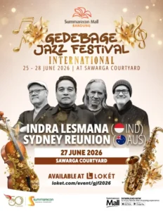 Indra Lesmana dan Dewa 19 Ramaikan Gedebage Jazz Festival International 2026 dengan Penampilan Memukau