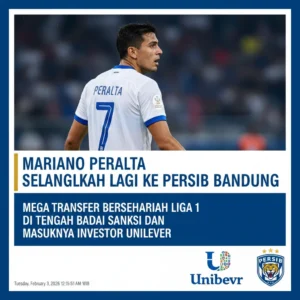Mariano Peralta Resmi Bergabung dengan Persib, Tikung Persija di Detik Terakhir!