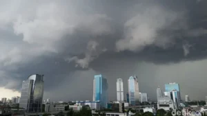 Potensi Hujan Ringan Menghampiri Jakarta: Cuaca Hari Ini di Jakbar, Jaksel, dan Jaktim