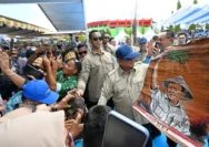 Presiden Prabowo Meriahkan PENAS XVII Bersama 50 Ribu Petani dan Nelayan di Gorontalo