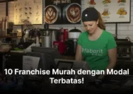 Temukan Peluang Bisnis dengan 10 Franchise Murah 2026 Modal Rp2,5 Juta hingga Rp20 Juta