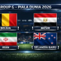 Duel Seru di 32 Besar Piala Dunia 2026: Australia Vs Mesir dan Kolombia Vs Ghana