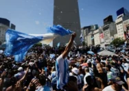 Euforia Ribuan Suporter Argentina di Times Square Jelang Final Piala Dunia 2026