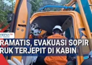 Evakuasi Dramatis Sopir Truk Trailer di Pasuruan: Tangan Masih Bergerak Saat Terjepit Kabin