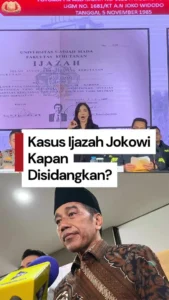 Jokowi Minta Maaf ke Teman-Temannya Jelang Sidang Kasus Ijazah Palsu