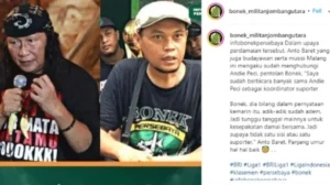 Kabar Duka, Pentolan Bonek Andie Peci Meninggal Dunia: Persebaya Hadapi PSIS Semarang