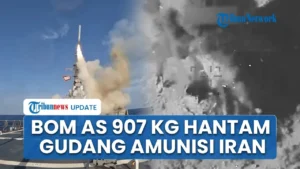 Ketegangan Meningkat: AS Kembali Jatuhkan Bom ke Iran Usai Insiden Laut
