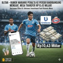Panas Persija and Persib Rebutan Mariano Peralta, Maung Bandung Diisukan Jadi Pemenang Bursa Transfer