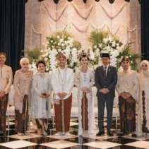 Pernikahan Megah Ipda August Yasmine Detalicia, Anak Wakapolri Dedi Prasetyo yang Dihadiri Jokowi