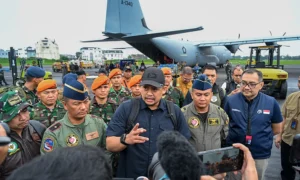 Posko TNI Berdiri di Bontang Lestari: Solusi Atasi Antrean BBM di Sumatera Utara