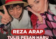 Reza Arap Kenang Lula Lahfah dengan Pesan Haru di Hari Ulang Tahunnya
