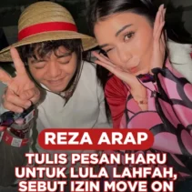 Reza Arap Kenang Lula Lahfah dengan Pesan Haru di Hari Ulang Tahunnya