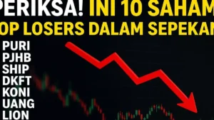 Bach Saham Melonjak 2,78% dalam Sepekan, Tapi 10 Saham Ini Kena Koreksi Terbesar