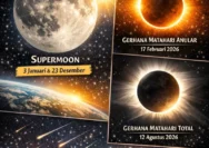 Fenomena Gerhana Matahari Total 2026: Kapan Gerhana Matahari dan Cara Menyaksikannya