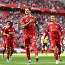 Liverpool Tuntaskan Pramusim dengan Kemenangan Menjanjikan atas Como