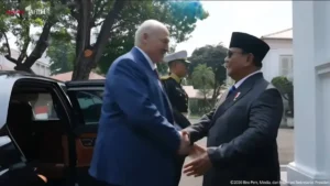 Prabowo Sambut Presiden Lukashenko, Bahas Kerja Sama Pertanian Strategis di Istana Merdeka