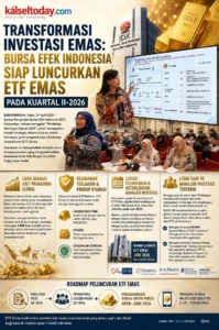 Revolusi Investasi: ETF Emas Meluncur di Bursa, Bebas Pajak dan Siap Diminati Investor