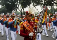 Semarak Kirab Merah Putih HUT ke-81 Kemerdekaan RI di Monas